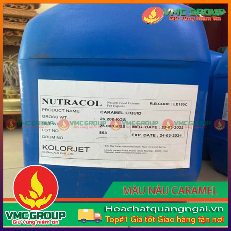 Caramel giúp tạo màu tự nhiên cho thực phẩm